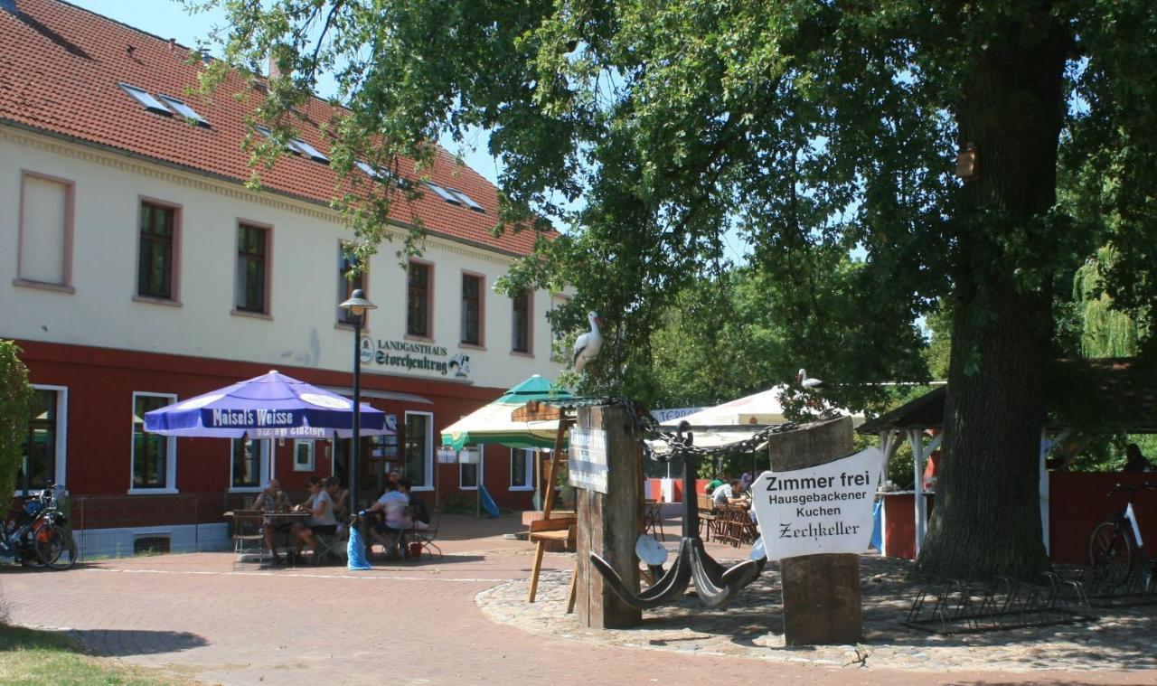 Landhotel Storchenkrug Rühstädt Extérieur photo
