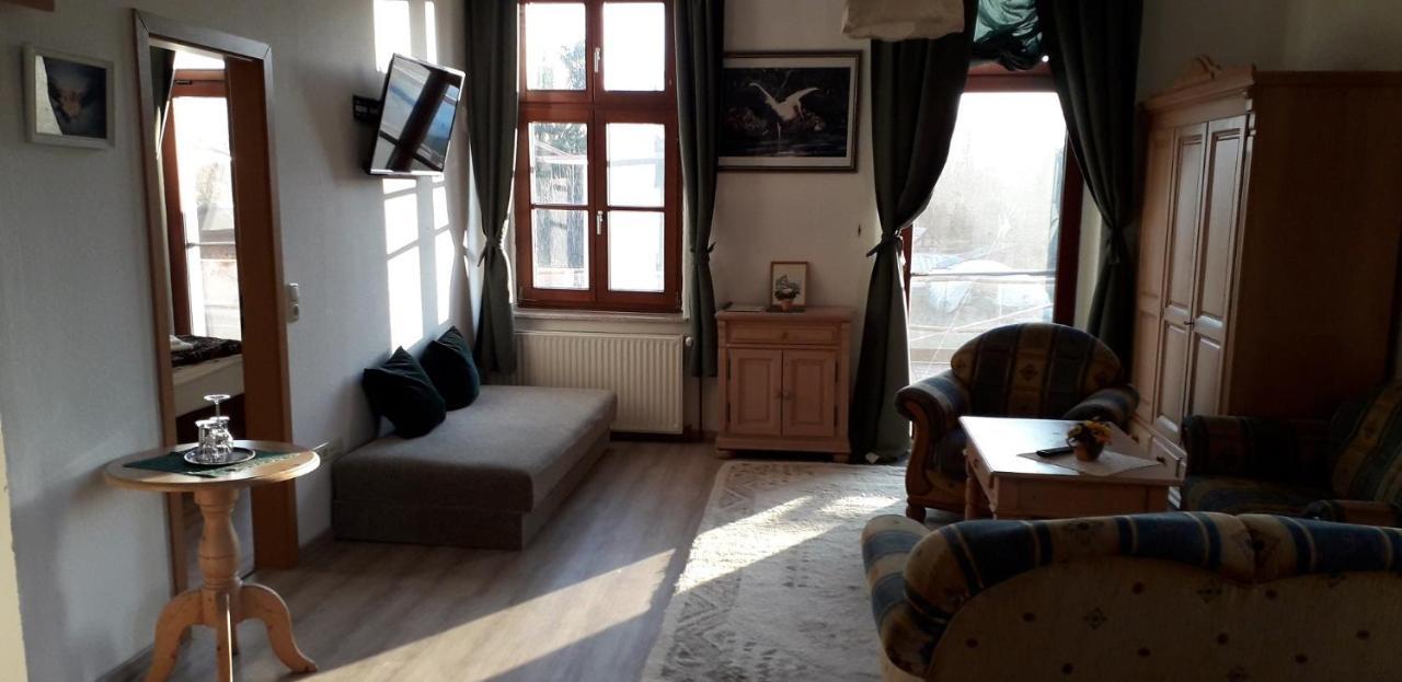 Landhotel Storchenkrug Rühstädt Extérieur photo